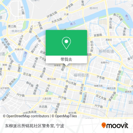 东柳派出所锦苑社区警务室地图