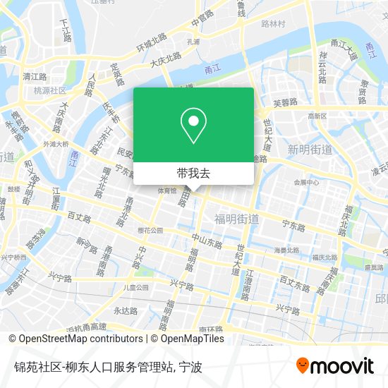 锦苑社区-柳东人口服务管理站地图