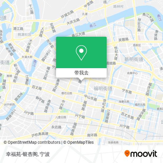 幸福苑-银杏阁地图