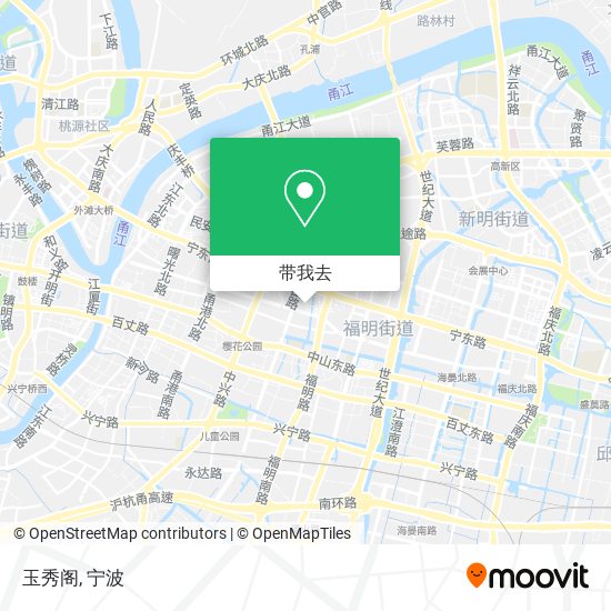 玉秀阁地图
