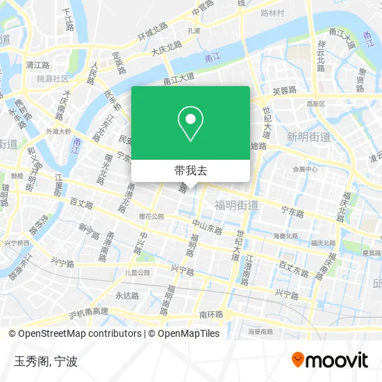 玉秀阁地图