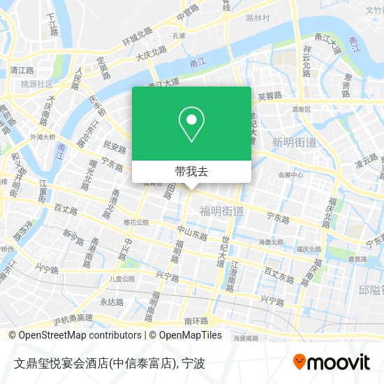 文鼎玺悦宴会酒店(中信泰富店)地图