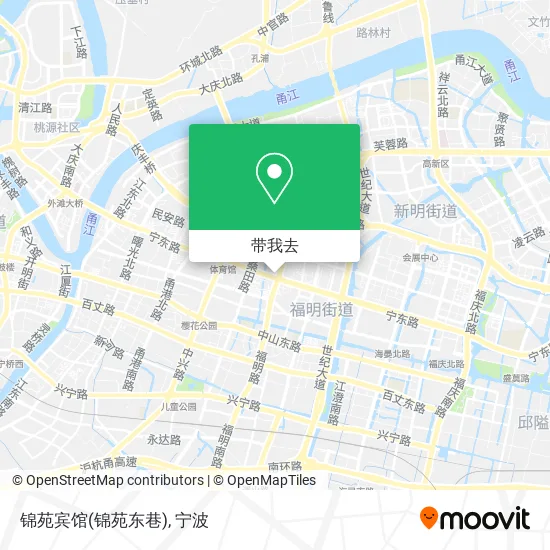 锦苑宾馆(锦苑东巷)地图