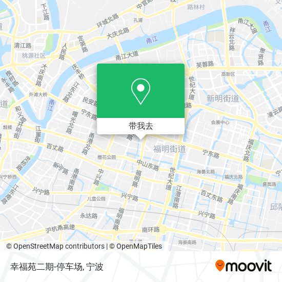 幸福苑二期-停车场地图