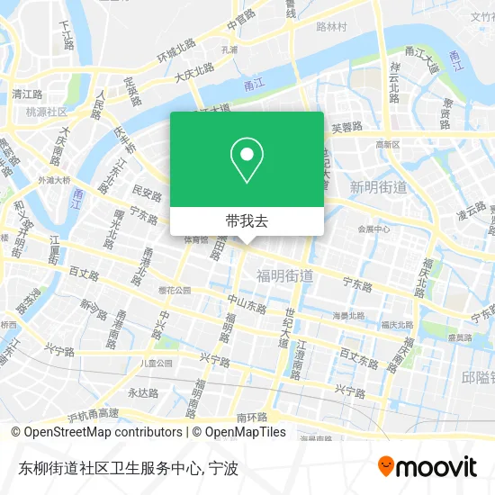 东柳街道社区卫生服务中心地图