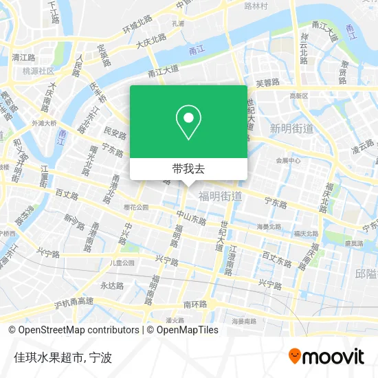 佳琪水果超市地图