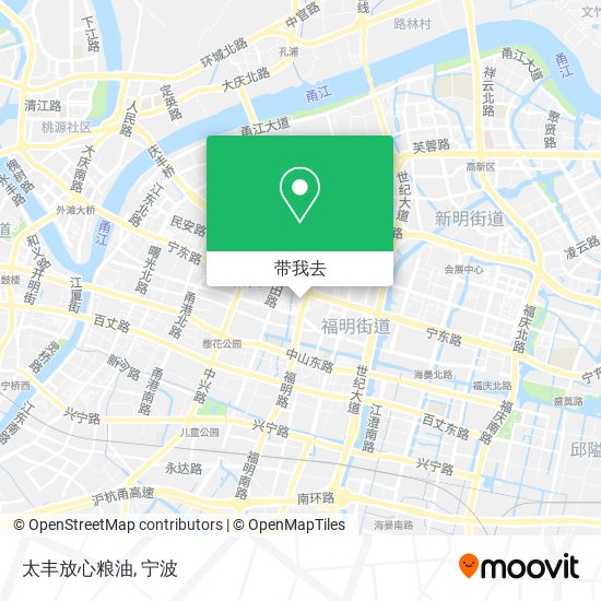 太丰放心粮油地图