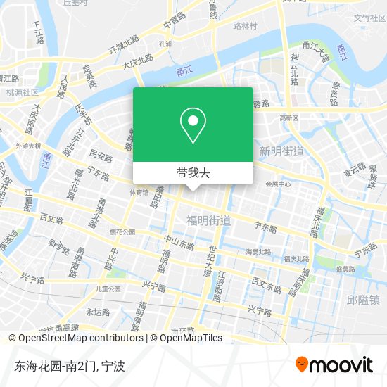 东海花园-南2门地图