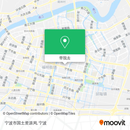 宁波市国土资源局地图