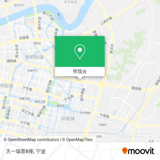 天一瑞普B座地图