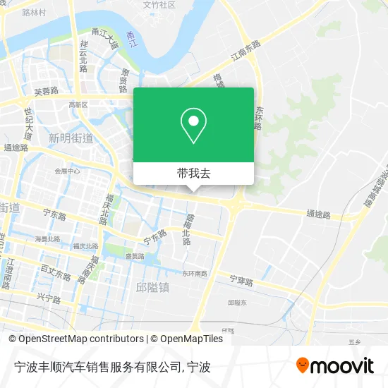 宁波丰顺汽车销售服务有限公司地图