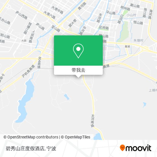 碧秀山庄度假酒店地图