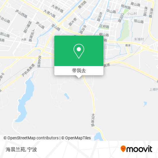 海晨兰苑地图