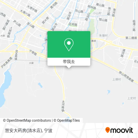 慧安大药房(清水店)地图
