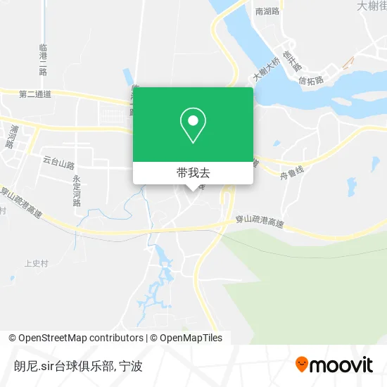 朗尼.sir台球俱乐部地图