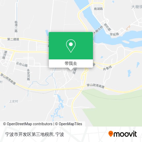 宁波市开发区第三地税所地图