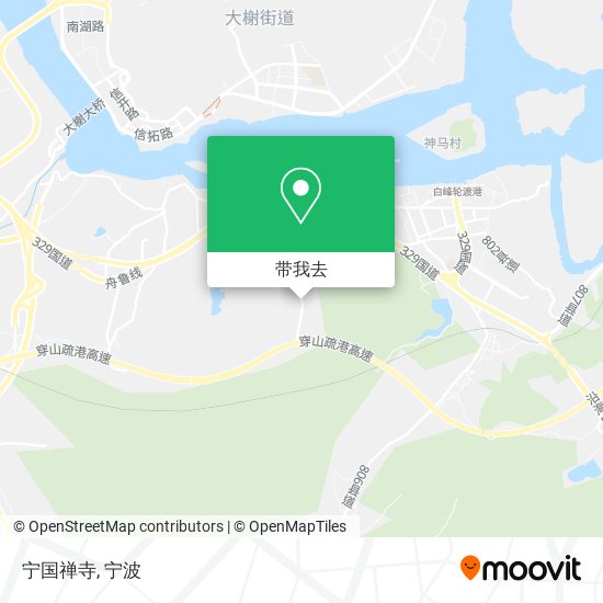 宁国禅寺地图