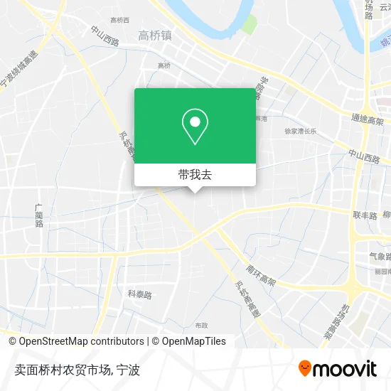 卖面桥村农贸市场地图