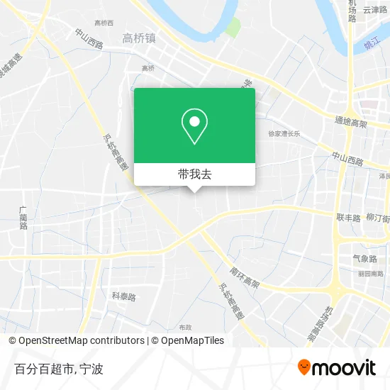 百分百超市地图