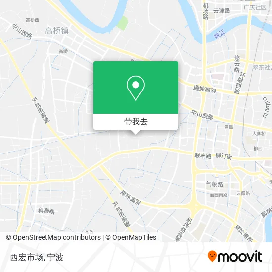 西宏市场地图