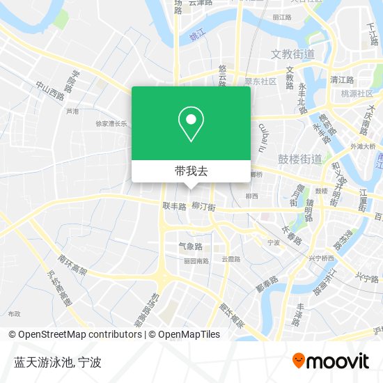 蓝天游泳池地图