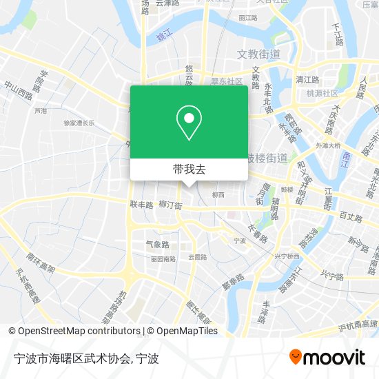 宁波市海曙区武术协会地图