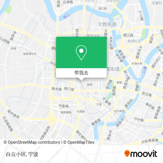 白云小区地图