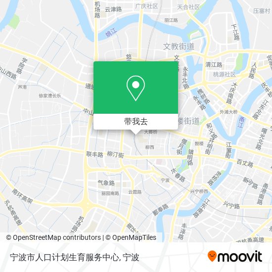 宁波市人口计划生育服务中心地图