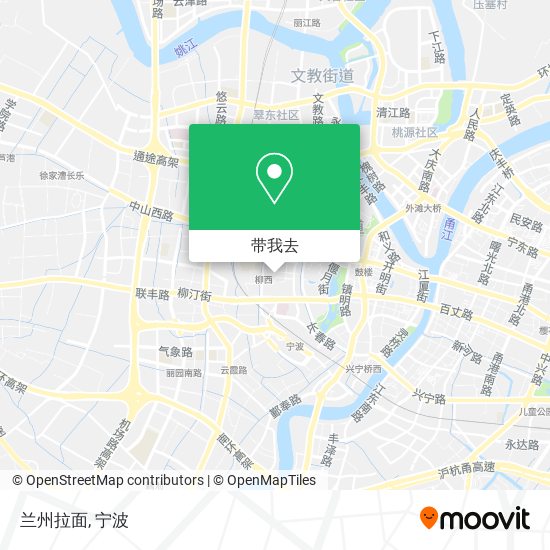 兰州拉面地图