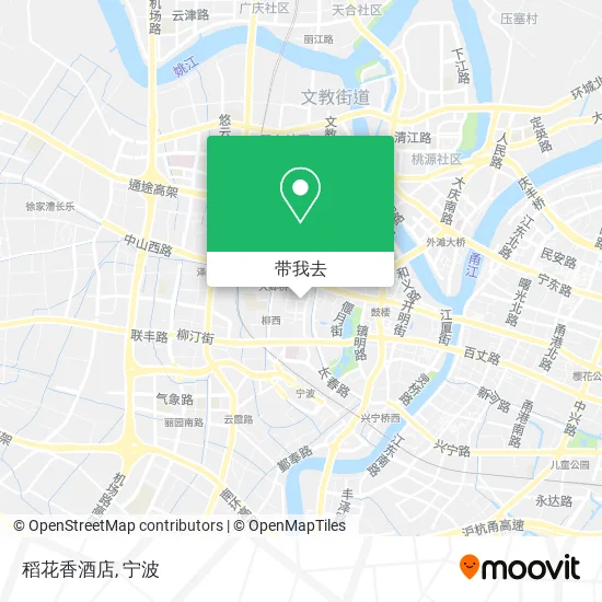 稻花香酒店地图