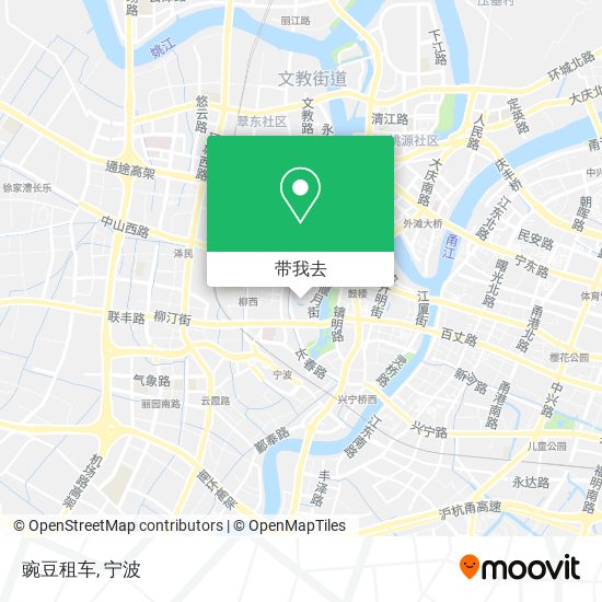 豌豆租车地图