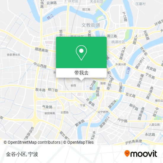 金谷小区地图