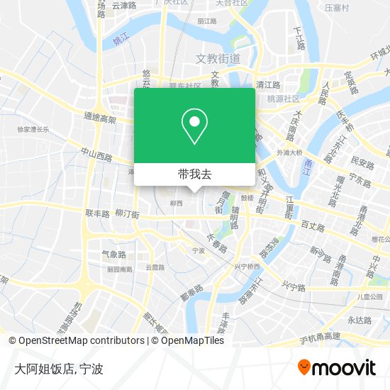 大阿姐饭店地图
