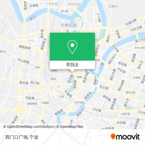 西门口广场地图