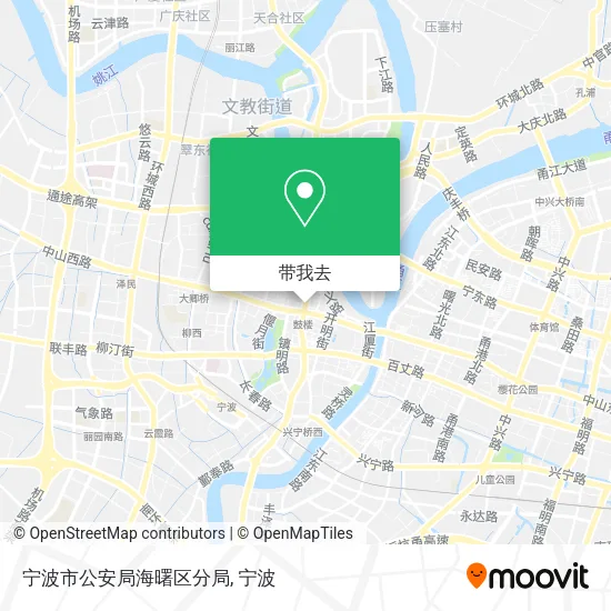 宁波市公安局海曙区分局地图