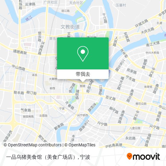 一品乌猪美食馆（美食广场店）地图