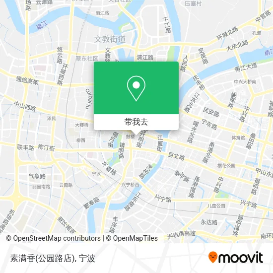 素满香(公园路店)地图