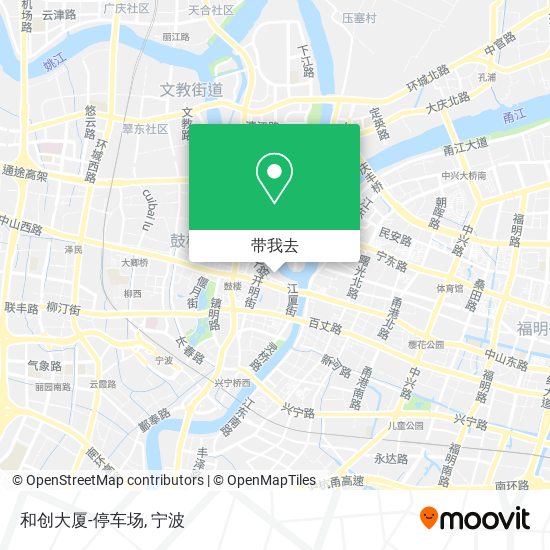 和创大厦-停车场地图