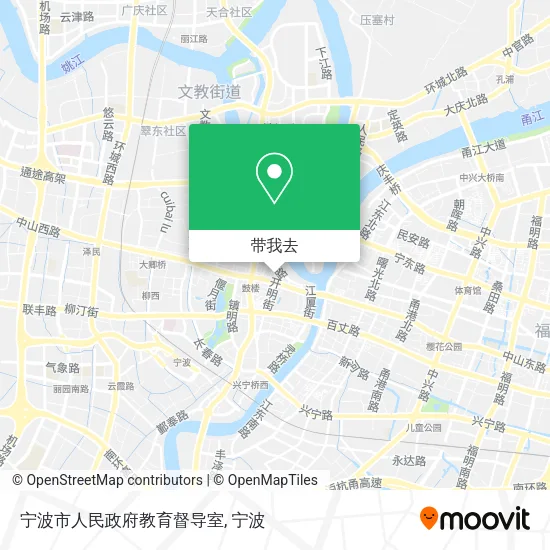 宁波市人民政府教育督导室地图
