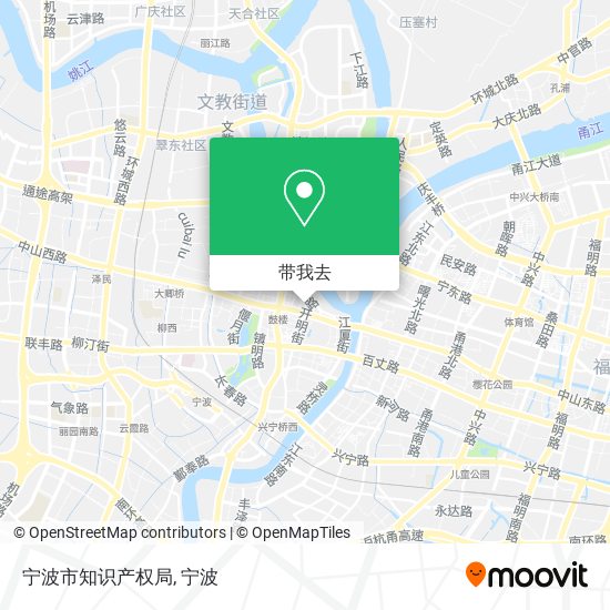 宁波市知识产权局地图