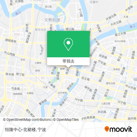 恒隆中心-北裙楼地图