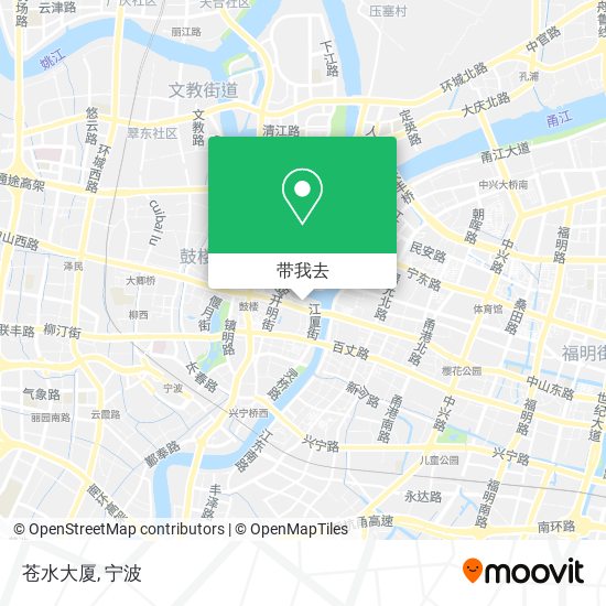 苍水大厦地图