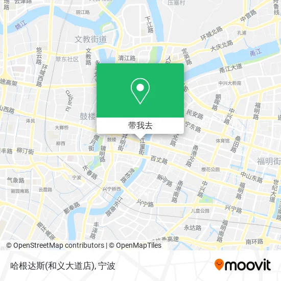哈根达斯(和义大道店)地图