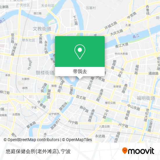 悠庭保健会所(老外滩店)地图