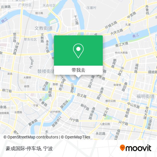 豪成国际-停车场地图