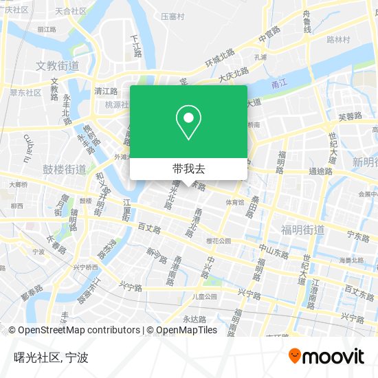 曙光社区地图