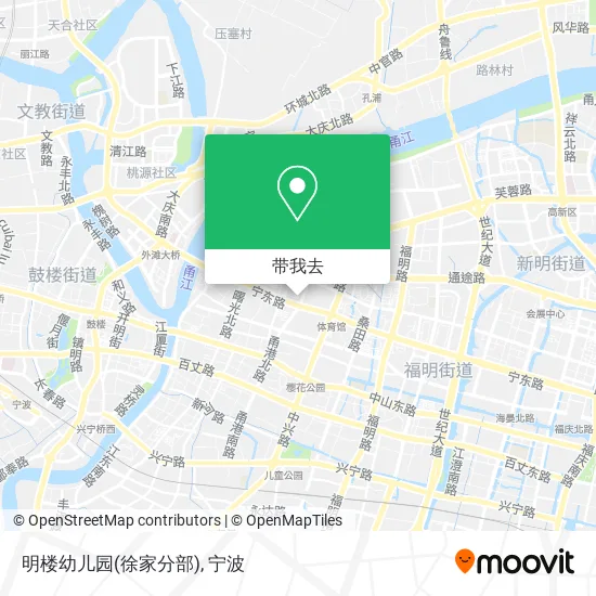 明楼幼儿园(徐家分部)地图