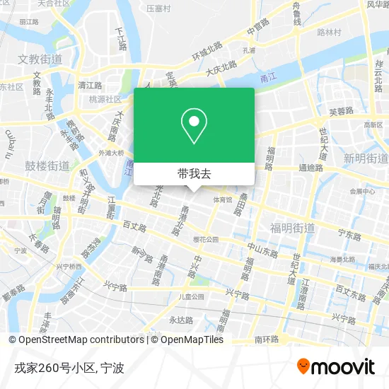 戎家260号小区地图