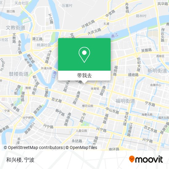和兴楼地图