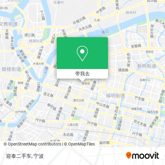迎泰二手车地图